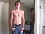 Str8 Lad jerks off a big load boys porn