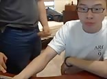 Straight Asian Buddies Blow Each Other