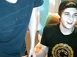 Straight blond lad And gay ally