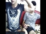 straight buddy first gay blowjob on camera