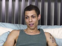 Straight Carter jack off solo