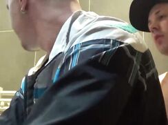 Straight french lads barebacking in the bathroom