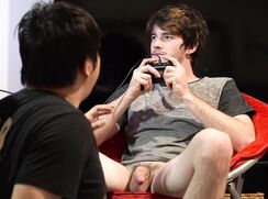 Straight Gamer Cums in My Mouth 2