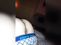 Straight white ass get touched