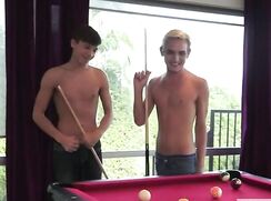 Strip Pool In The Billiard Room Gay Porn Tube