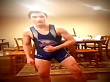 Stripping Wrestler 