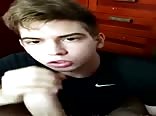 Sucking his friends fat cock boys porn