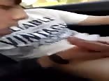Sucking in my car by a hitchhiker