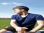 Sucks a friend in a clearing gay teen porn outdoors