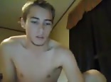 Super cute boy self-facial