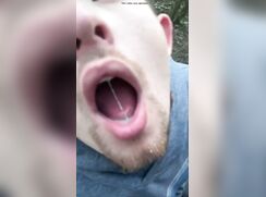 Swallow. Good boy.