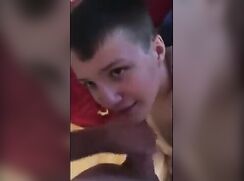 Sweet Boy Takes Care of His Daddy