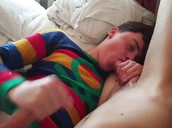 Sweet Ukrainian sucks and cums