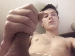 [T02]-[2] Barely legal teen cum on his belly