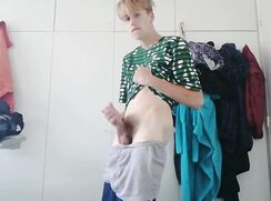 [T96]-[02] - PT2 - 18 year old teen twink shows off his petite bod