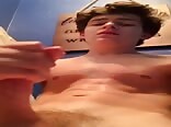 Talking dirty while stroking his meat boys porn