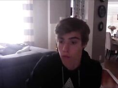 Tall thin twink wanks in the living room boys porn