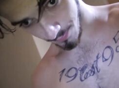 Tatted hottie fucked and fed