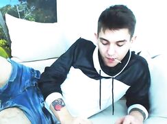 Tattoo'd Jerker Boys Porn