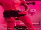 Tattooed Lad - Sunbed Time Gay Porn