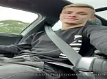 Tattooed Twink Cums In The Car Boys Porn