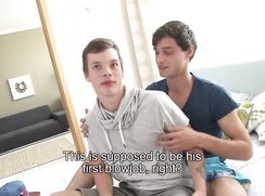Teaching Blowjobs With Andre Gay Porn Oral Sex