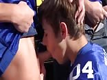 Team player: gay boys porn tube serving the team
