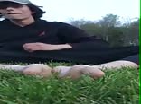 Teen Boy Porn Fertilizes Lawn With His Seed