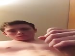 Teen boy porn jerk his cock fast and cums