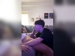 teen boy sucks his friend's dick