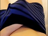 Teen cums through his friends underwear