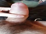 Teen gay porn jerks and cums on his socks