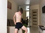 Teen Gets Money from Daddy for Jerking off big soccer Dick