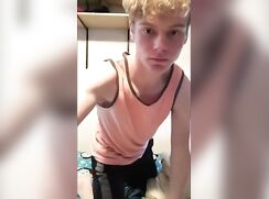 teen hangs out in room