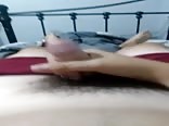 Teen having a wank