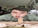 Teen Twink leaked video, vomit facefuck 