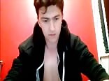 Teen wanking in a red room boys porn