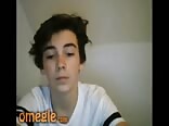 Teen watching porn and wanking