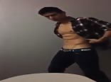 the boy porn masturbates
