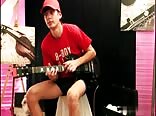 The guitar man with a happy ending! boys porn