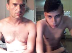 The guy and cute twink on cam