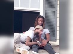 this how the homies post up and watch the movement around the spot