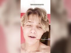 Tiktoker Blond Top  latino fuckboy Maximiliano  nudes & cum leaked " I'm your macho "
