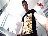 Toby the german boy gets an orgasm II - What's up pussy