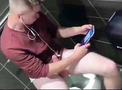 Toilet Boner Cum
