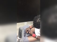 Toilet jerk off spy 6