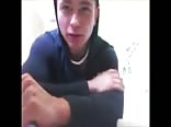 TonyM Flex and Wank