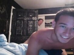 Travis shows his hole to his mum and dad