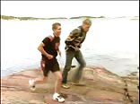 Trio at the lake boys porn fun group sex