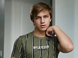 trying on new cloths